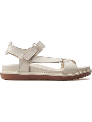 Venüs 2022064Y Kadın Hakiki Deri Günlük Sandalet