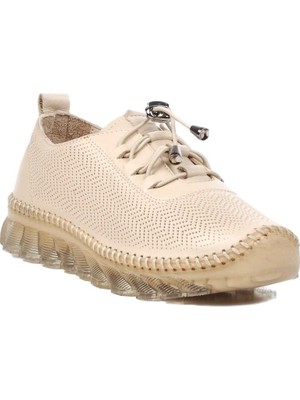 Bags Shoes Venüs 25401003Y Kadın Hakiki Deri Şeffaf Slikon Taban Ultra Comfort Günlük Ayakkabı