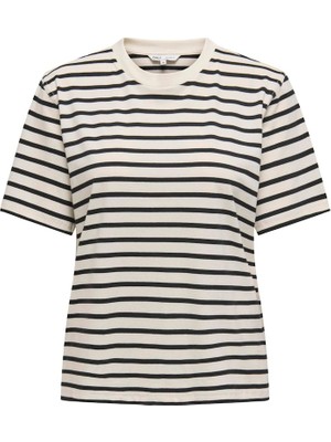 Only Onllivina Stripe Tee Jrs Noos Kadın T-Shirt 15272227