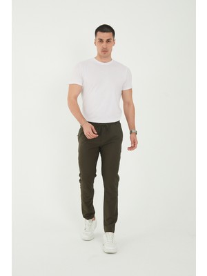 Camp Scoutland CAMP546 Outdoor Tactical Su Iticili Çok Cepli Likralı Erkek Yürüyüş Pantolonu