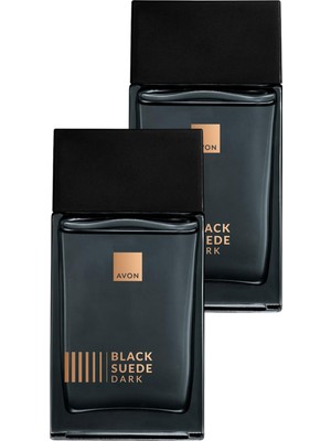 Avon Black Suede Dark Erkek Parfüm Edt 75 Ml. Ikili Set
