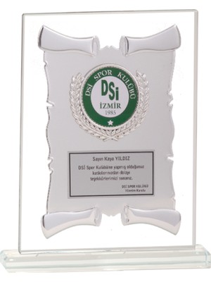 ODAK KUPA - Cam Plaketler - CM-084 A - 18x21 cm