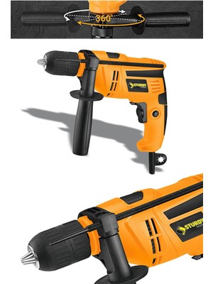 Japon Techno Hummer Drill 3150 V 35.000 Rpm Sjs Metal Sanzıman Darbeli 13 mm Devir Ayarlı Matkap