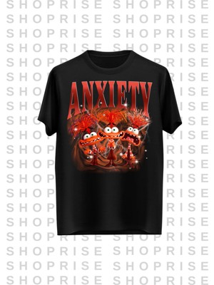 Ters Yüz Baskılı Oversize T-Shirt