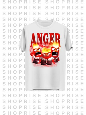 Ters Yüz Baskılı Oversize T-Shirt