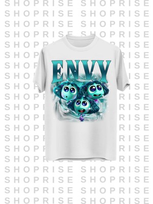 Ters Yüz Baskılı Oversize T-Shirt