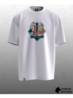 Çağrı & Tuğrul Bey Tasarımlı Oversıze Unısex T-Shırt
