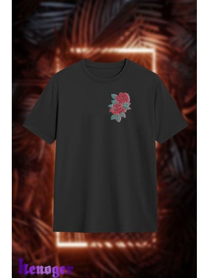 Unisex Oversize - Make Love Baskılı T-Shirt