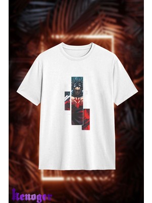 Unisex Oversize - Choso Jjk Anime Baskılı T-Shirt