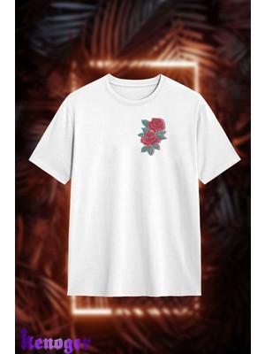 Unisex Oversize - Make Love Baskılı T-Shirt