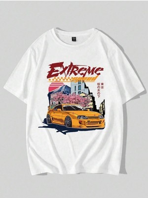Extreme Supraaa Baskılı T-Shirt