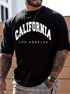 Unisex Tasarım Baskılı Oversize %100 Pamuk T-Shirt