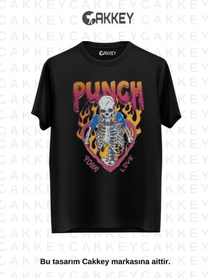 Shoprise Unisex Oversize Baskılı T-Shirt