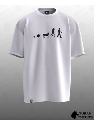 Kurttan Geldik Tasarımlı Oversıze Unısex T-Shırt