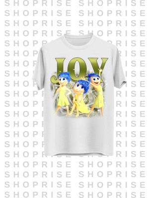 Ters Yüz Baskılı Oversize T-Shirt