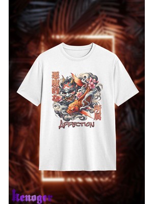 Unisex Oversize - Affection Baskılı T-Shirt