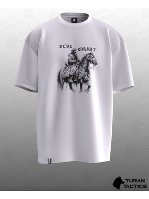 Dede Korkut Tasarımlı Oversıze Unısex T-Shırt