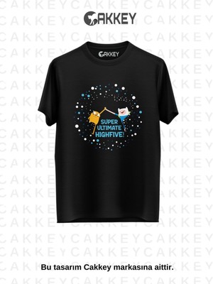 Shoprise Adventure Time Baskılı T-Shirt