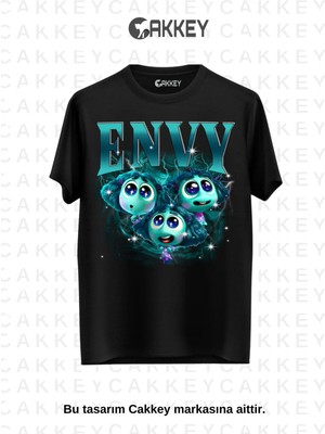 Unisex Ters Yüz Baskılı Oversize T-Shirt