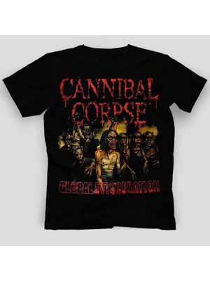 Cannibal Corpse Tshirt Siyah