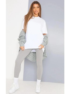 Unisex 2'li  Oversize %100 Pamuk T-Shirt