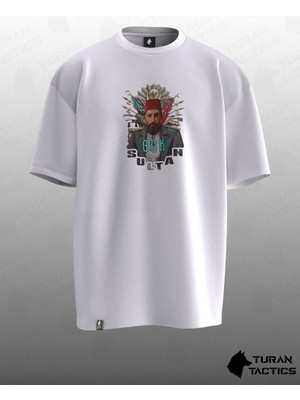 Abdülhamit Han Tasarımlı Oversıze Unısex T-Shırt