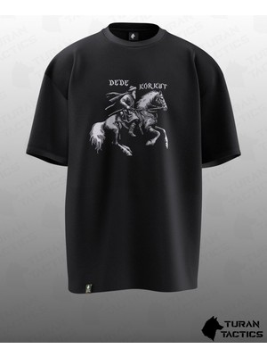 Dede Korkut Tasarımlı Oversıze Unısex T-Shırt