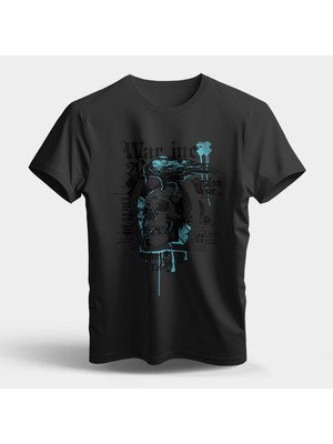 War Inc Baskılı Yazlık Sıfır Yaka Regular Tshirt