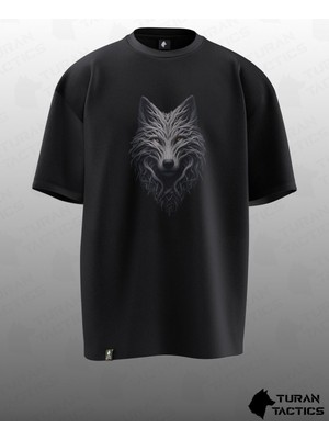 Bozkurt V2 Tasarımlı Oversıze Unısex T-Shırt