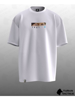 Atatürk V2 Tasarımlı Oversıze Unısex T-Shırt