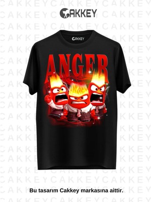 Unisex Ters Yüz Baskılı Oversize T-Shirt