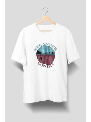 Stranger Things Tişört Baskılı Unisex