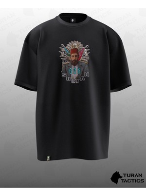 Abdülhamit Han Tasarımlı Oversıze Unısex T-Shırt