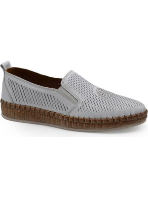 Kadın Yazlık Comfort Ayakkabı Beyaz 25370003Y