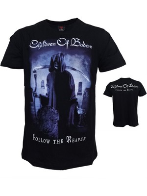 Children Of Bodom Follow The Reaper Metal Band Baskılı Penye Tişört