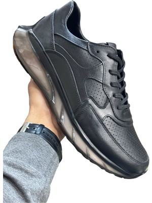 Erkek Deri Sneaker Ayakkabı