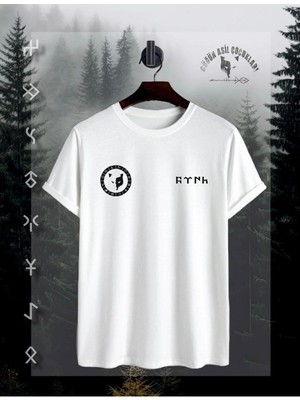 Tamga Kurt -%95 Pamuklu Penye Kumaş - Yıkamaya Dayanıklı  Fleks Baskı