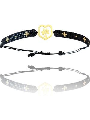 Tabitela Altın Bileklik Model 9 Çiçek   G9B817 0.5 gr