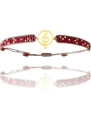 Tabitela Altın Bileklik Model 5 Müzik Notası   G5B1204 0.5 gr