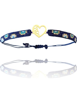 Tabitela Altın Bileklik Model 10 Kalp   G10B960 0.5 gr