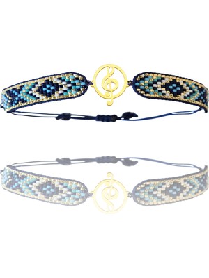 Tabitela Altın Bileklik Model 8 Müzik Notası   G8B1204 0.5 gr