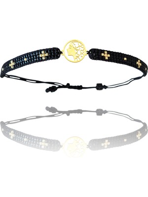 Tabitela Altın Bileklik Model 9 Kız   G9B1078 0.5 gr