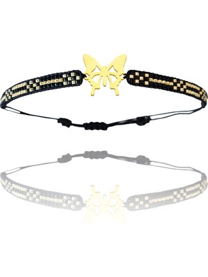 Tabitela Altın Bileklik Model 7 Kelebek   G7B87 0.5 gr