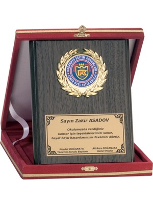 Odak Kupa - Ahşap Plaketler - PL-013 B - 15X20 cm