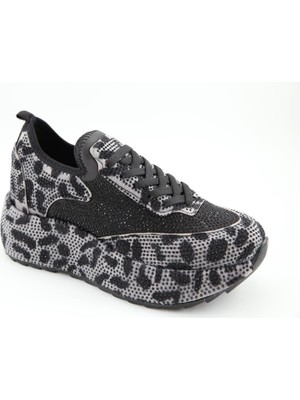 Feles 020-109 Platin Kadın Sneakers