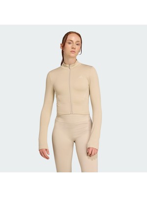 Adidas Performance JX3914 Workout Essentials Full-Zip Knit Jacket