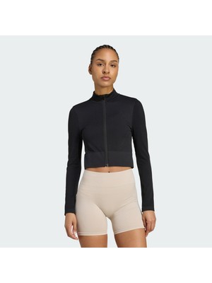 Adidas Performance JX3900 Workout Essentials Full-Zip Knit Jacket