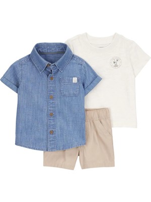 Carter's Erkek Bebek Alt Üst Set