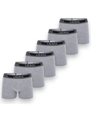Lauma Erkek Boxer 6'lı Paket Renkli Bel Lastikli Pamuklu, Esnek, Konforlu, Terletmeyen Kumaşlı Everyday Comfort Series