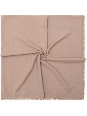 Five Scarf Bej Maxi Cotton Eşarp